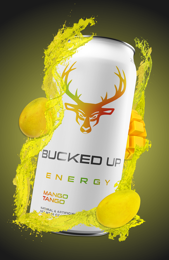 Bucked Up Energy Drink Low Stim Mango Tango